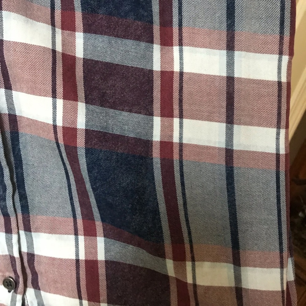 EUC Kut from the Kloth plaid button down shirt - Picture 4 of 7
